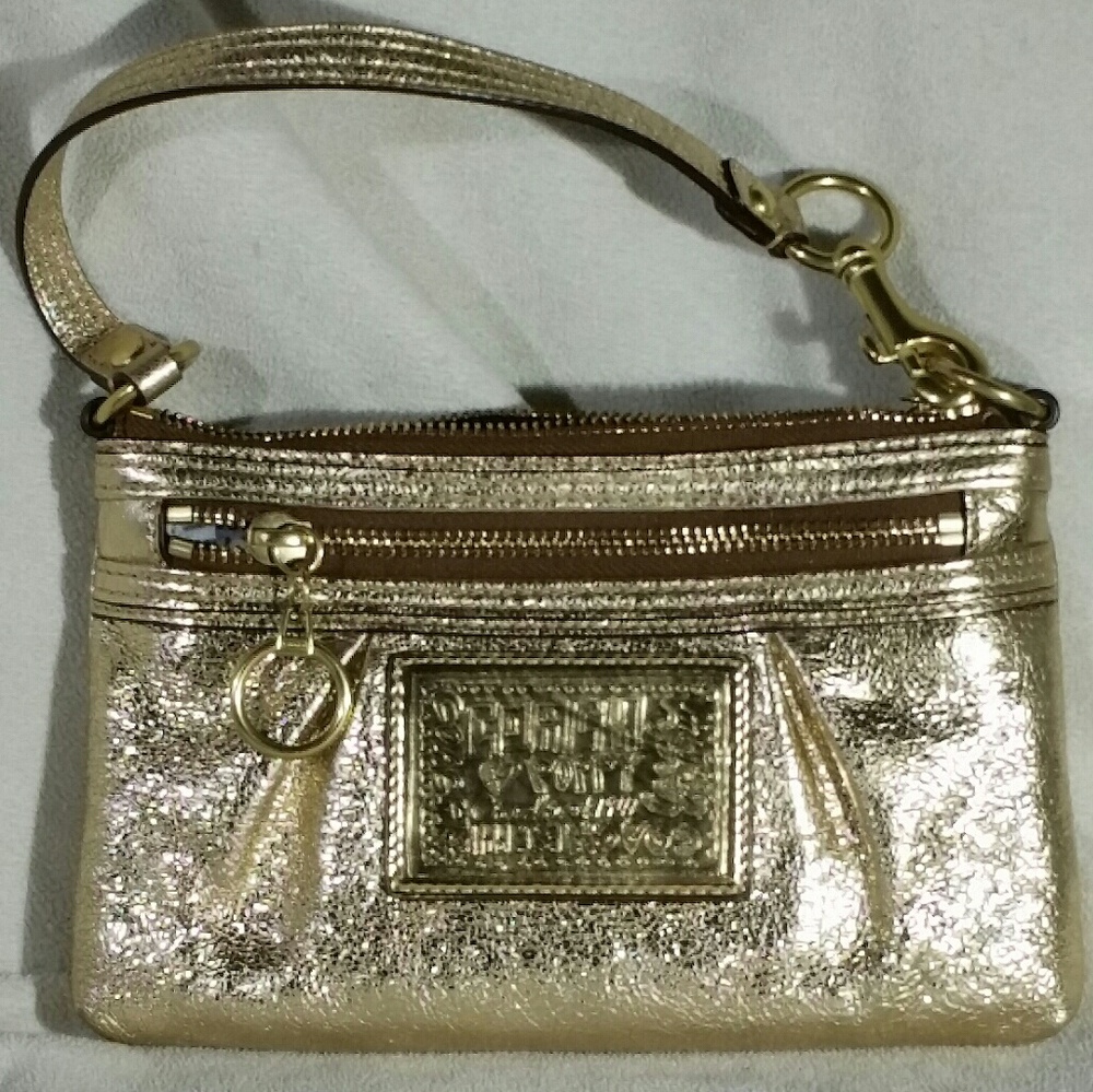 Coach Heart Poppy small handbag